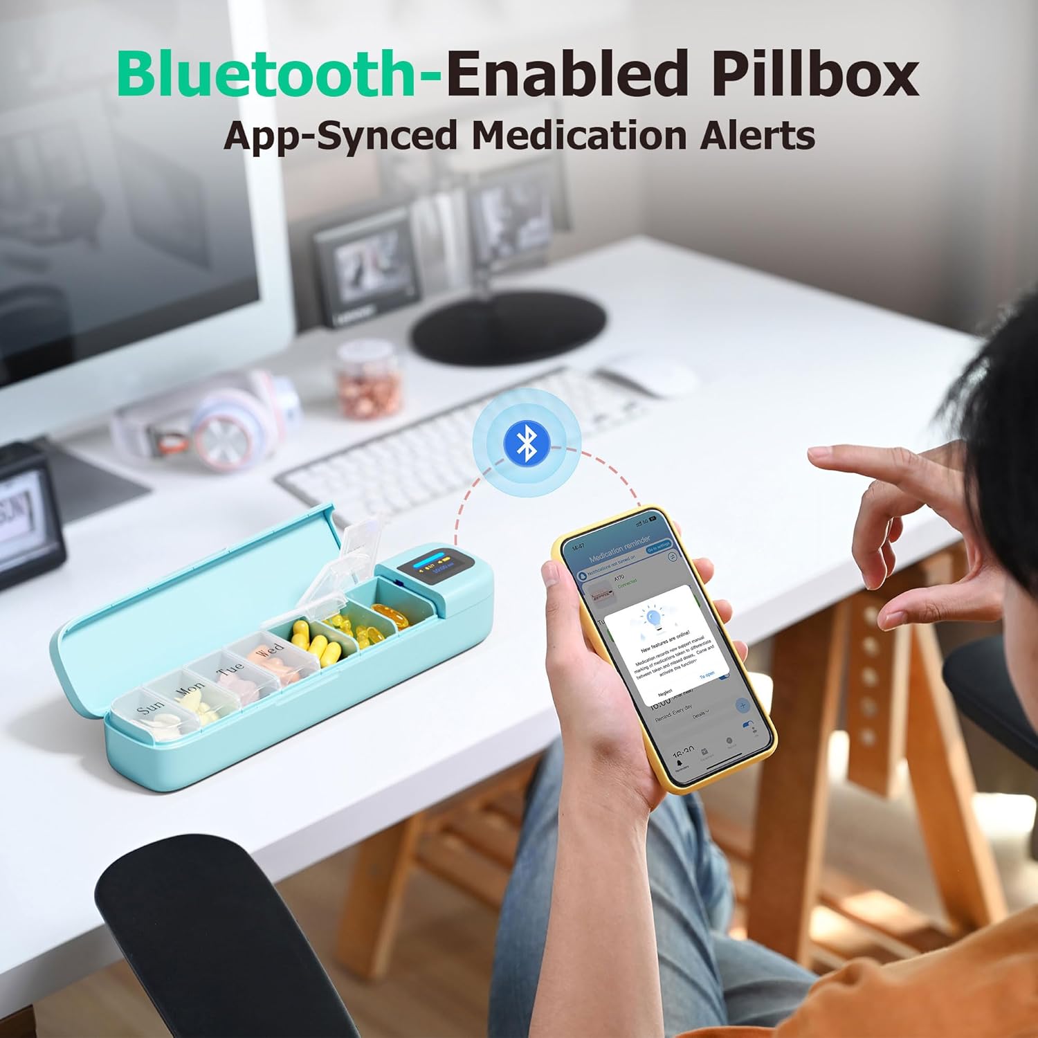 Smart Pill Organizer with Alar - đánh giá và giá Medicine Cabinet Lock