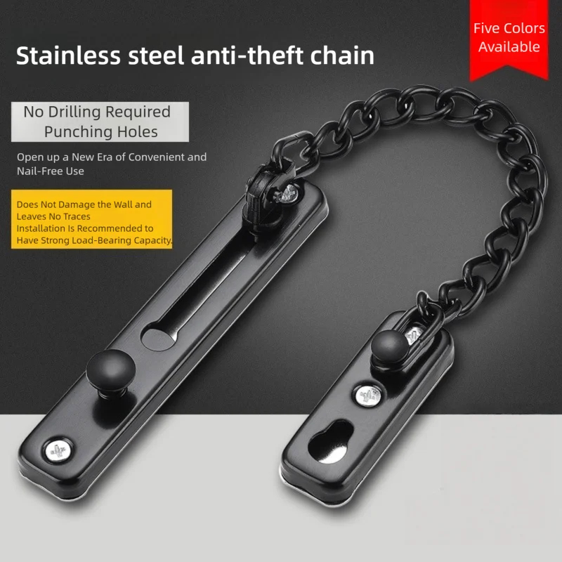 Heavy-Duty Polished Press Latc - đánh giá và giá Security Chain Door