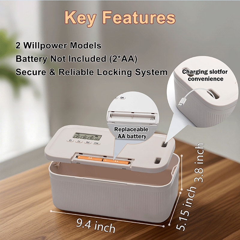 Timer Lock Boxes Electronic Lo - đánh giá và giá Medicine Cabinet Lock