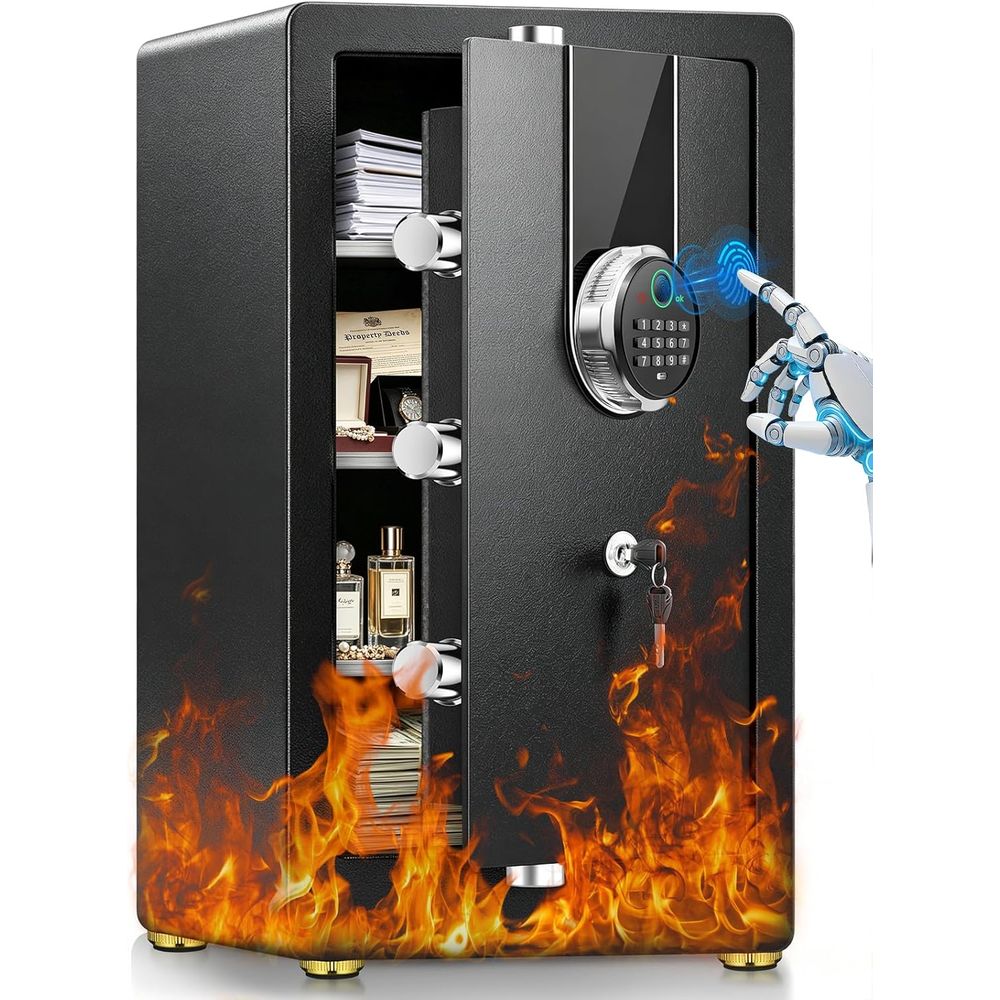 Large Biometric Safe with 35 M - đánh giá và giá Fire Safe Document