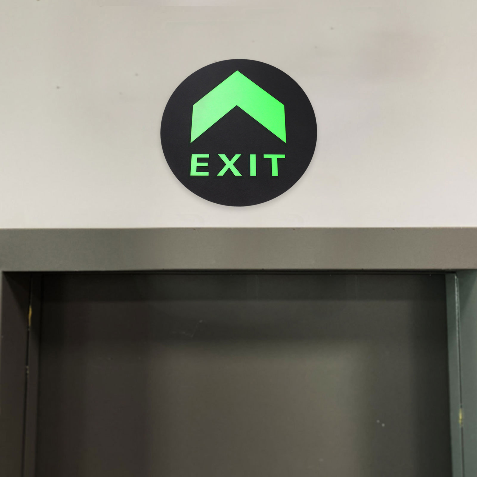 5Pcs Glow Safety Exit Signs Ni - đánh giá và giá Emergency Exit Sign