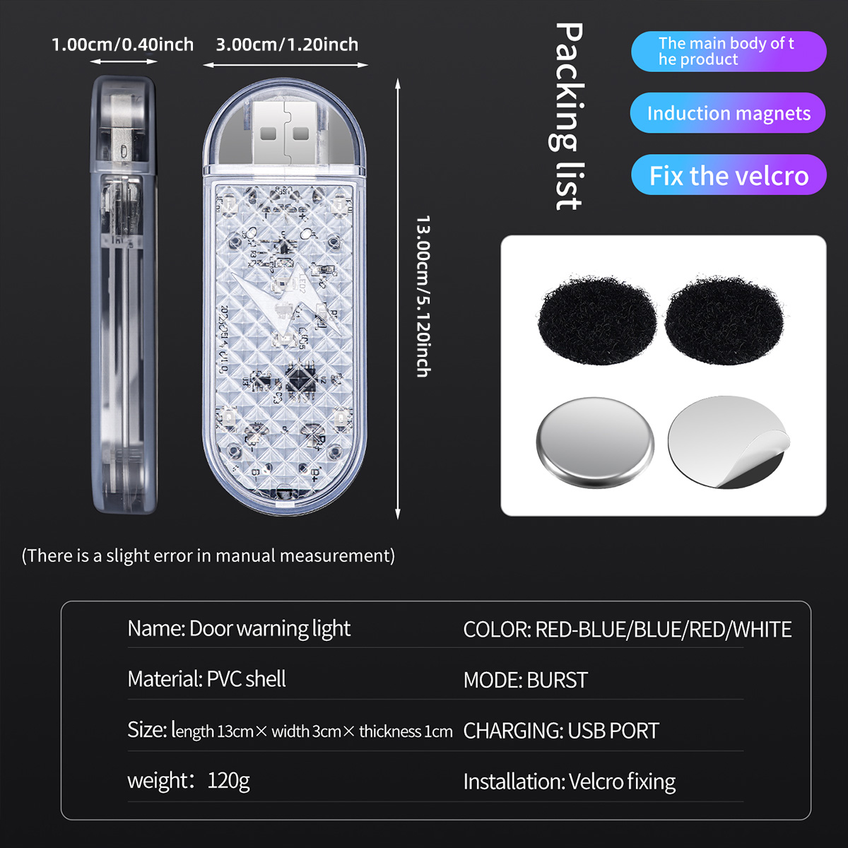 1/2pcs Car Door LED Strobe War - đánh giá và giá Emergency Exit Sign