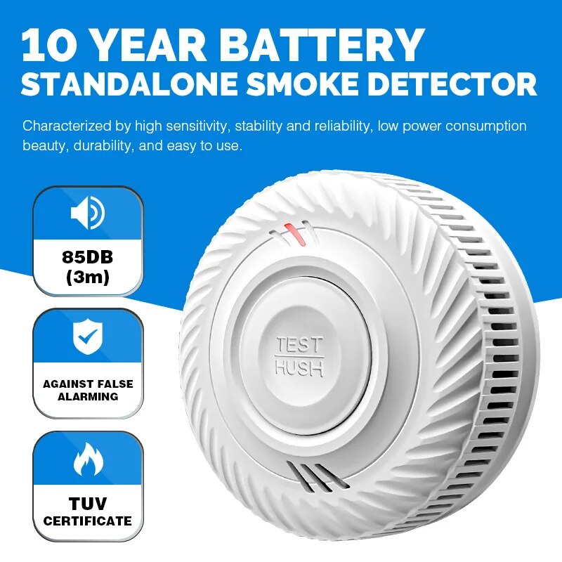 1pc Smoke Detector Warning, In - đánh giá và giá Smoke Detector Interconnected