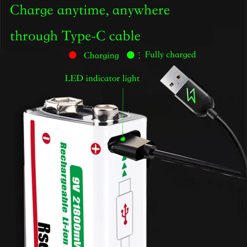 Rscrola 9V 21800mWh Lithium Io - đánh giá và giá Smoke Detector Interconnected