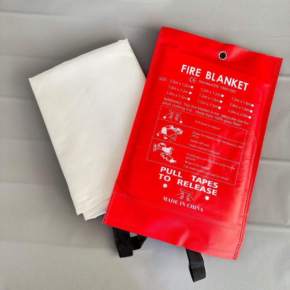 Emergency Fire Blanket Fibergl - đánh giá và giá Fire Blanket Kitchen