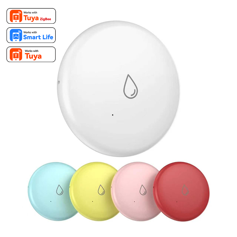 Zigbee Leakage Sensor LED Imme - đánh giá và giá Water Alarm Sensor