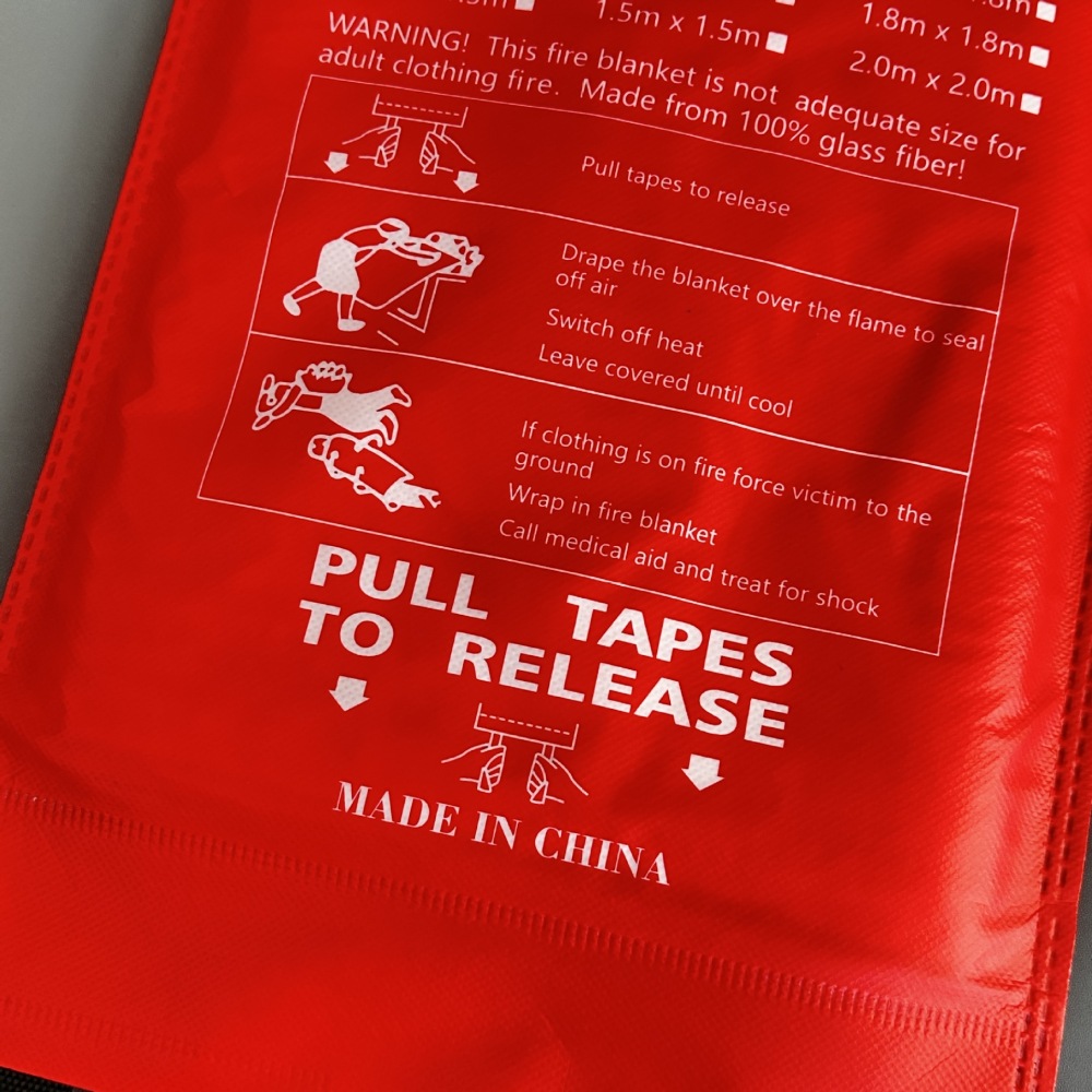 Fire Blanket Emergency Surviva - đánh giá và giá Fire Blanket Kitchen