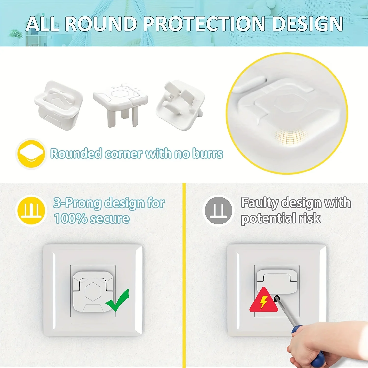 1-20Pc Baby Proof Outlet Cover - đánh giá và giá Outlet Cover Baby