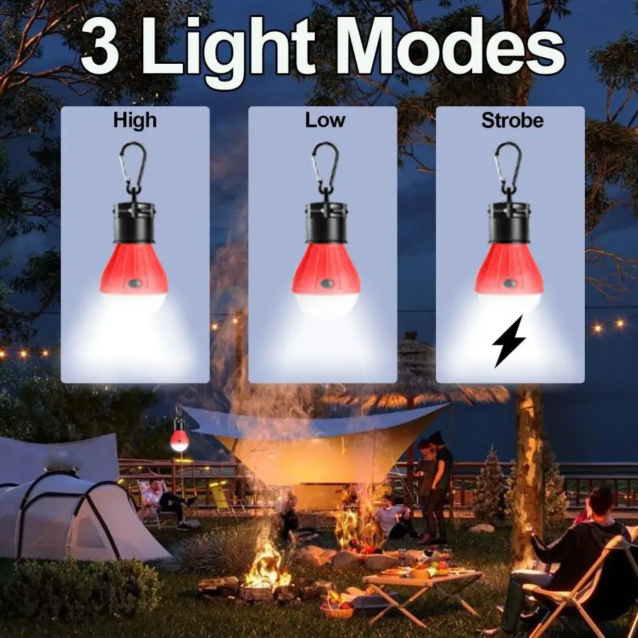 LED Camping Lights Tent Lamp P - đánh giá và giá Power Outage Light