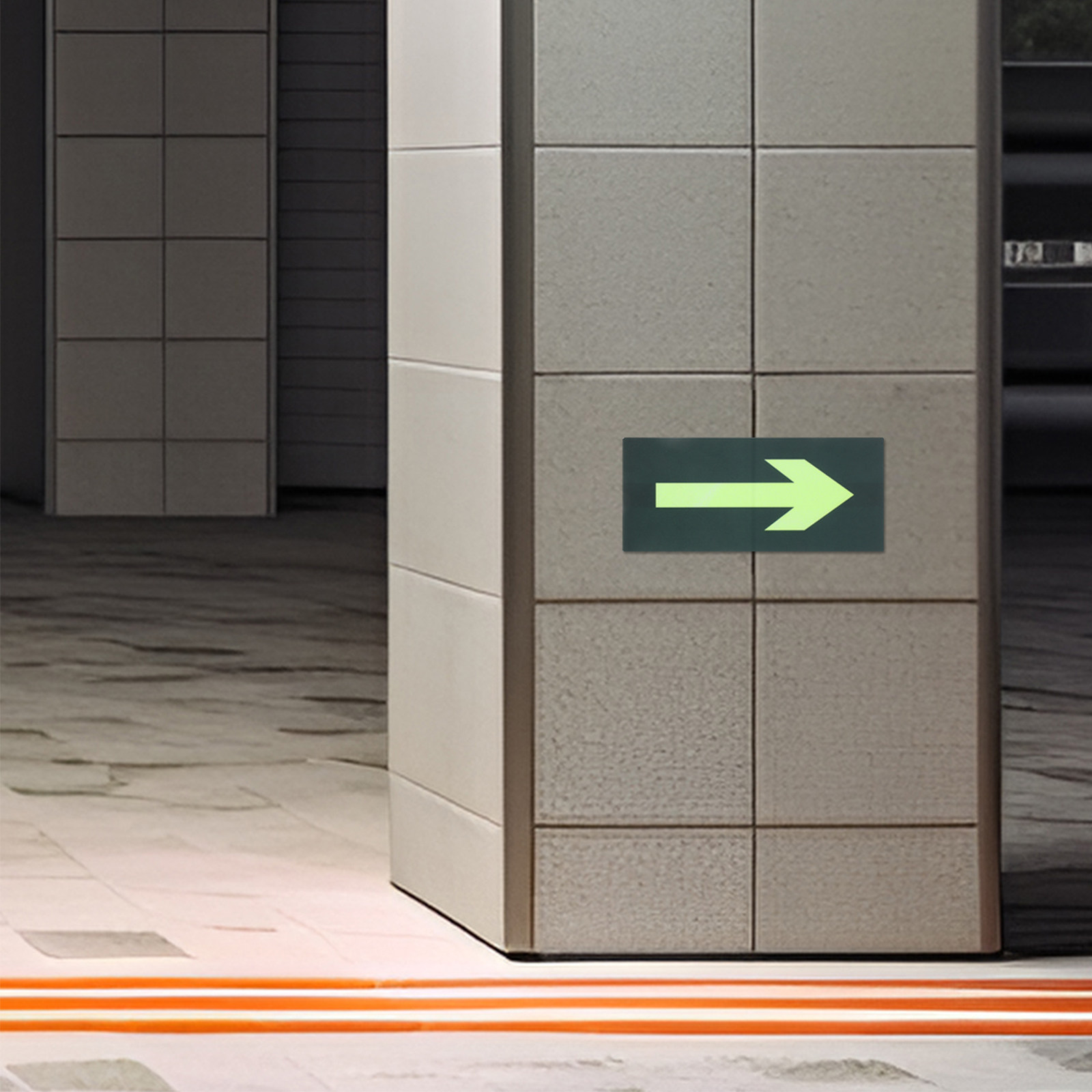 8Pcs Photoluminescent Waterpro - đánh giá và giá Emergency Exit Sign