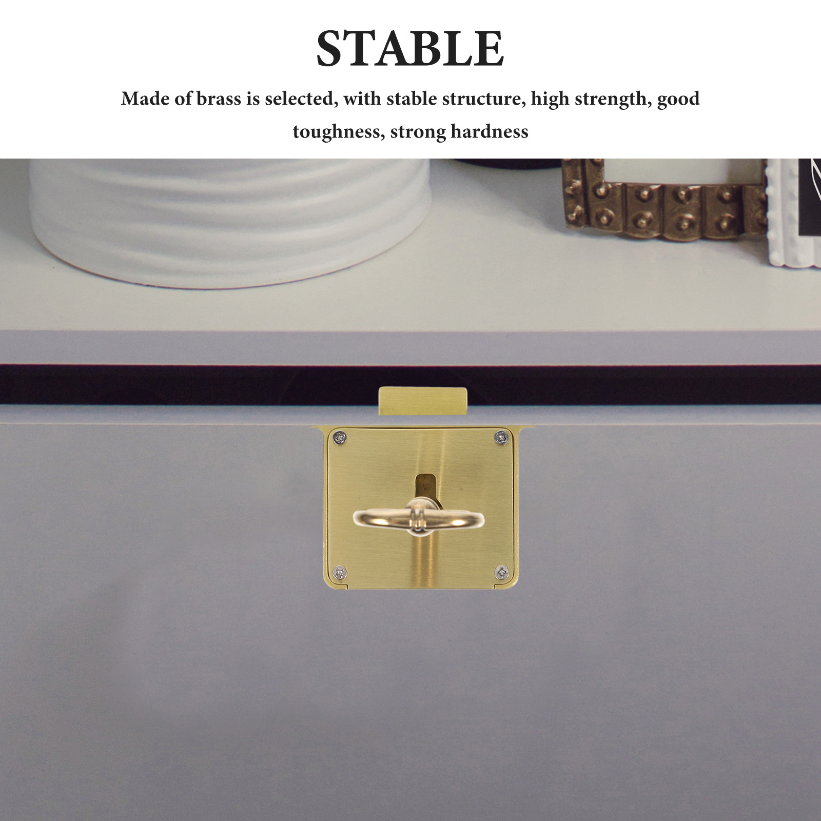 1Set Heavy Duty Brass Cabinet  - đánh giá và giá Lockbox Key Secure