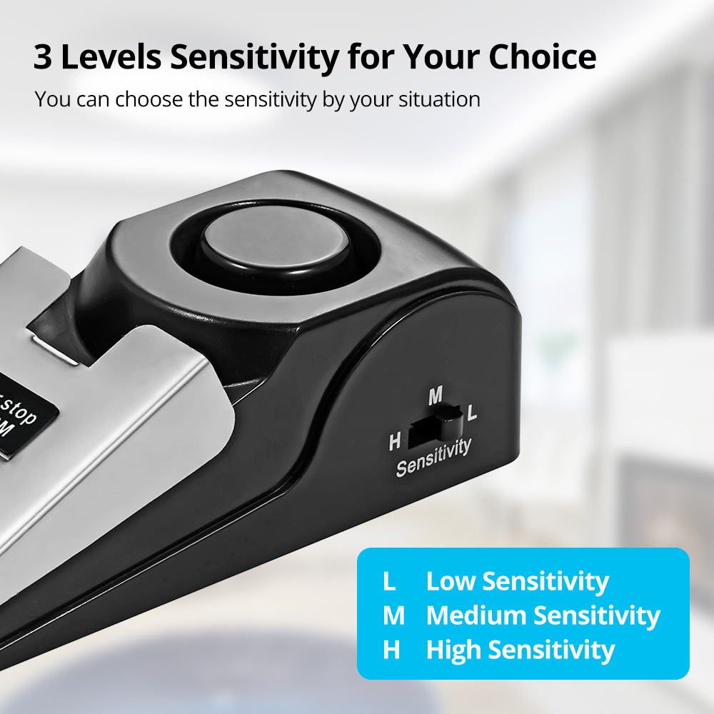 2pcs Door Stop Alarm for Home  - đánh giá và giá Door Stop Alarm
