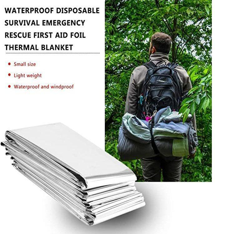 Emergent Blanket Mylar Thermal - đánh giá và giá First Aid Bag Kit