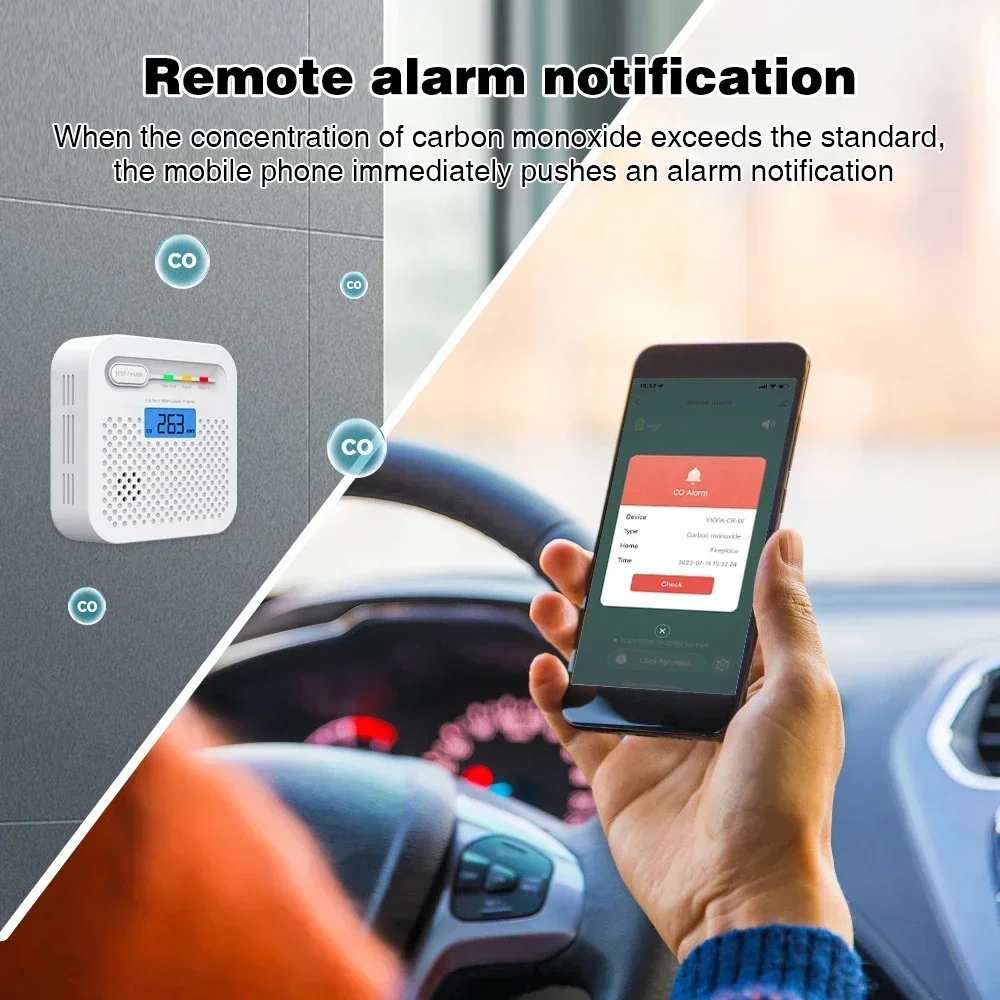 Arumny Tuya Smart WiFi CO Dete - đánh giá và giá Co Detector Plug