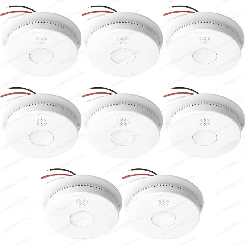 High quality-8pack,Hardwired I - đánh giá và giá Smoke Detector Interconnected