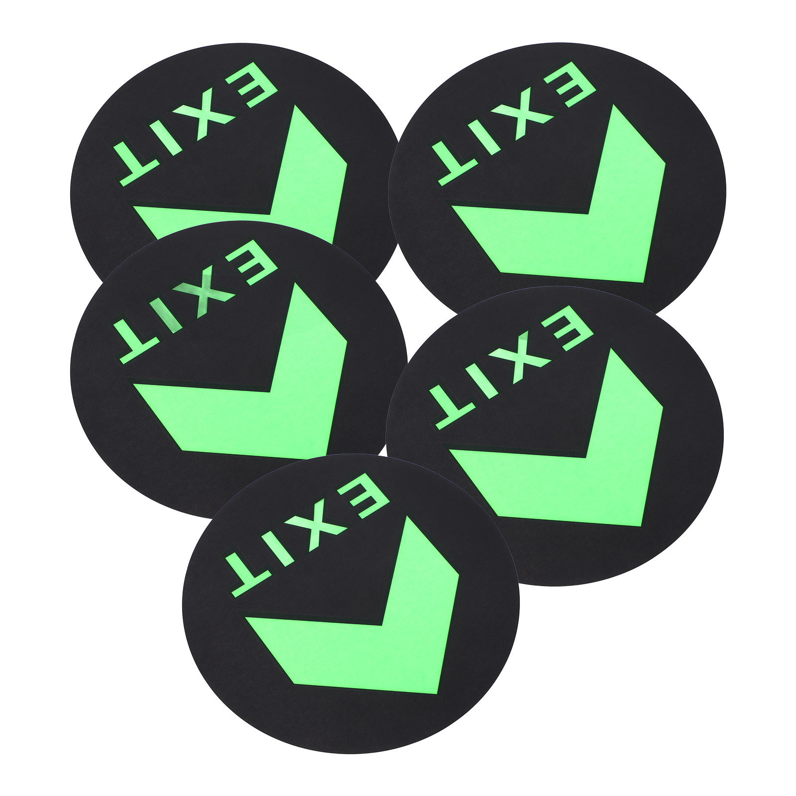 5Pcs Glow in Dark Exit Safety  - đánh giá và giá Emergency Exit Sign