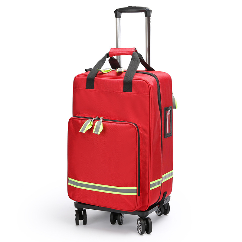 Large Capacity Empty Trolley F - đánh giá và giá First Aid Bag Kit