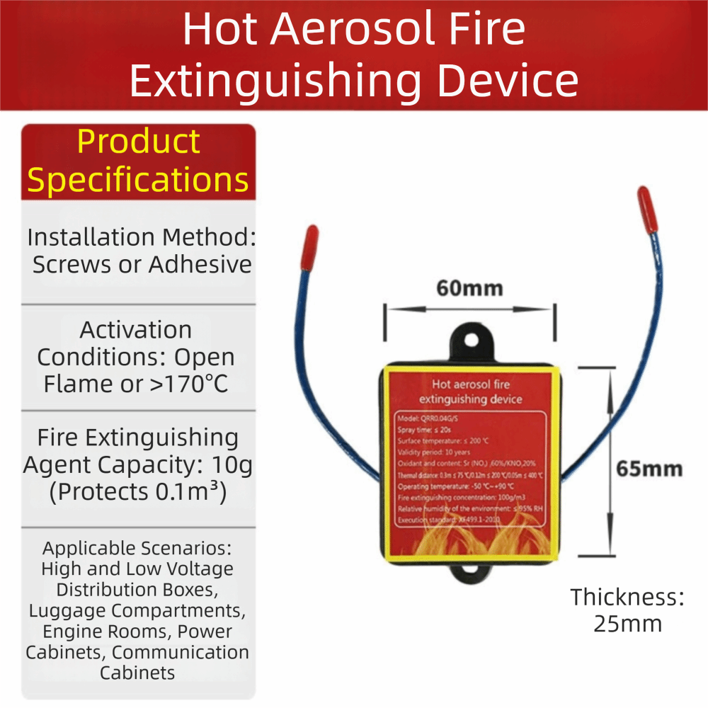 Dual-Line Design Flame Retarda - đánh giá và giá Fire Extinguisher Small