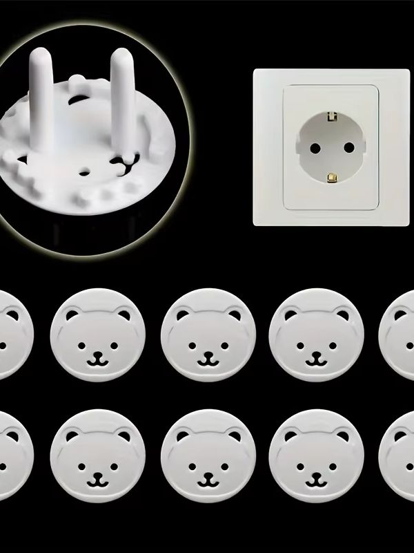15pcs Bear EU Power Socket Ele - đánh giá và giá Outlet Cover Baby